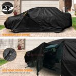 NEVERLAND Sedan Car Cover Waterproof Heavy Duty All Weather Protection Snow Anti-UV Windproof Outdoor Full Car Cover Fit for Automobiles BMW/Mercedes-Benz/Honda（for Car Size:183''L x 70''W x 59''H） - Image 6