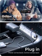 LISEN Car Charger USB C, 69W Cigarette Lighter USB Charger Adapter, Car Accessories Gifts for Men, Mini USBC Cars Fast Charging Adapter USBC Type C 12V Plug Outlet, for iPhone 17 Pro Max 16 15 14 13 - Image 5