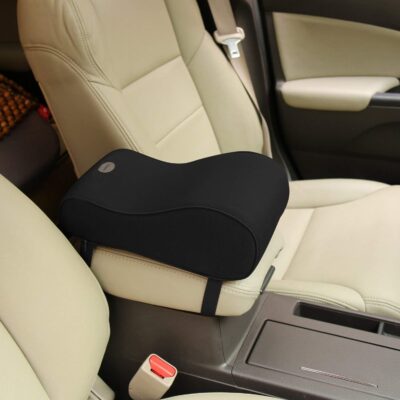 Timorn Car Armrest Cushion, Memory Foam Car Armrest Console,Car Center Console Armrest Pillow(Black) - Image 3
