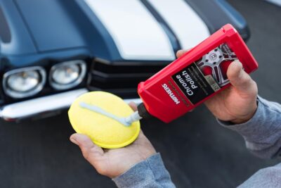 Mothers California Gold Chrome Polish, 12 oz. — Cleans & Brightens Chrome Bumpers, Wheels, Trim & Accessories, Protects Against Fingerprints, Rust & Corrosion, Safe on Glass & Mirrors (05212) - Image 8