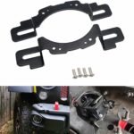 4'' Fog Light Modified Brackets Front Bumper Mounting Replacement for Wrangler JK 2013-2018 Rubicon X Hard Rock Bumper