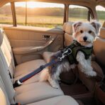 Adjustable Pet Seatbelt Leash for Car Dog Travel Harness Safety Leash Secure Car Restraint for Dogs and Pets - Image 2