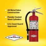 Amerex B402, 5 lb. ABC Dry Chemical Fire Extinguisher, with Wall Bracket - Image 2