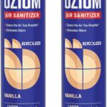 Ozium 8 Oz. Air Sanitizer & Odor Eliminator for Homes, Cars, Offices and More, Vanilla Scent, Pack of 2
