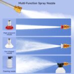 Topteng Power Blaster Plus Pressure Washer Cordless Portable Electric High Pressure Water Spray Gun and Hose Car Washer Cleaner Tool for Balconies Windows, Exterior Walls, Floors, Fences, Gardens - Image 7