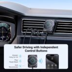 UGREEN Bluetooth 5.4 Aux Car Adapter, [Enhanced Connection & Noise Cancellation], Bluetooth Aux Receiver with Nylon Braided Cable, Plug & Play for Car Music/Hands-Free Calls/Stereo Audio - Image 5