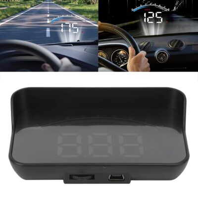 Car Head Up Projector High Definition OBD HUD Windshield Projector Overspeed Security Alarm for Vehicles Complying with OBDII Standards - Image 2