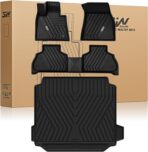 3W Floor Mats & Cargo Liner Custom Fit for BMW X5 2019-2024 2025 2026 40i/45e/50e/50i/M/M50i/M60i TPE All-Weather Full Set Heavy Duty Floor Liner and Trunk Mat Accessories (Only for 5 Passenger)
