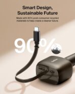 Belkin USB C Car Charger 75W w/ 30in Retractable USB C Cable - iPhone Charger, Compatible with iPhone 17 & 16 Series, Galaxy S25 Series, AirPods, Tablet, MacBook, Chromebook, etc. - Travel Essentials - Image 8