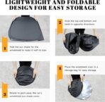 Car Windshield Sun Shade for Hyundai 2018-2023 Kona Accessories (OEM Design) Reflective Foldable Heat Insulation Sunshade for Ultimate Protection - Image 4