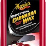 Meguiar's Deep Crystal Carnauba Wax, High-Grade Carnauba Liquid Car Wax for Long-Lasting Protection, Creates a Brilliant Shine and Gloss, Blocks UV Rays, Ideal Step for After Polishing, 16 Oz