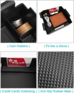 CDEFG 2Pcs Lower Center Console Tray Floor Console Organizer with Cup Holder Compatible with 2025 2026 Hyundai Tucson Limited Accessories Middle Console Storage Box - Image 7