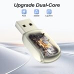 Mini Wireless CarPlay Adapter 2025 Upgrade – Dual-Band WiFi & Bluetooth 5.3, Plug & Play Car Dongle, Auto Connect, Compact Design, OTA Update, Compatible with Cars 2016+ Wired CarPlay/Android Auto - Image 6