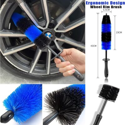 26Pcs Car Detailing Kit, Car Detailing Brush Set, Auto Detailing Drill Brush Set, Car Detailing Brushes, Car Wash Kit, Car Accessories For Men, Car Cleaning Tools Kit for Interior, Exterior, Wheels - Image 4