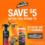 Armor All Tire Foam, Tire Cleaner Spray for Cars, Trucks, Motorcycles, 20 Oz Each, 1.25 Pound (Pack of 1) - Image 2