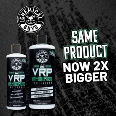 Chemical Guys VRP, New Car Scent - Vinyl, Rubber and Plastic Protectant, Super Shine Dressing for Tires, Trim and More, Safe for Cars, Trucks, SUVs, & More (32 Fl oz) - TVD12132 - Image 6
