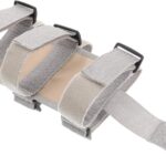 Fire Extinguisher Strap with Base Gray Adjustable Mounting Bracket for Vehicle Car Fire Extinguisher Holder Secure Fixing Strap for Truck and Utv Safety