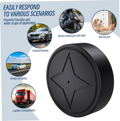 GPS Trackers, GPS Strong Magnetic Vehicle Anti-Lost Car Trackers, Small Locator Real Time, Anti-Theft Micro Tracking Device with Free App, Device - Image 7