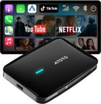 Magic AI Box Wireless CarPlay & Android Auto Adapter, Car Video Box for OEM Wired CP/AA, Dual WiFi & Bluetooth IoT Hub, Supports for Netflix/YouTube/TikTok/TF Card, DriveChat AI Voice
