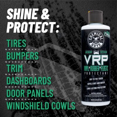 Chemical Guys VRP, New Car Scent - Vinyl, Rubber and Plastic Protectant, Super Shine Dressing for Tires, Trim and More, Safe for Cars, Trucks, SUVs, & More (32 Fl oz) - TVD12132 - Image 2