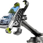 Bracketron X-Lock Heavy Duty Phone Mount for Truck - Phone Holders for Your Car with 12" Extendable Arm Security for Windshield & Dash - Compatible with iPhone & Android