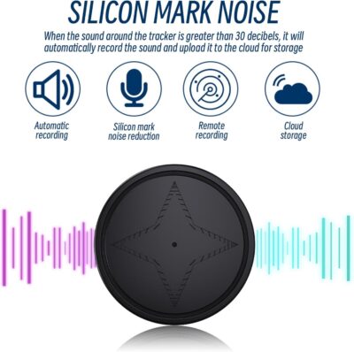GPS Trackers, GPS Strong Magnetic Vehicle Anti-Lost Car Trackers, Small Locator Real Time, Anti-Theft Micro Tracking Device with Free App, Device - Image 3