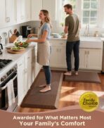 Ophanie Kitchen Mats for Floor, 3/4 Inch Thick Kitchen Rugs, 20x32 Anti Fatigue Standing Cushioned Mat, Waterproof,Comfort Ergonomic Mat for Office, Home, Sink, Brown Non-Slip Bottom - Image 8