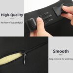 ZATOOTO Adjust Height Car Neck Pillow, Memory Foam Headrest Neck Support Pillow Adjustable Neck Pain Relieved Headrest Driving Seat Cervical Support - Image 5