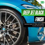 3D Magic Blue Tire Shine Spray - Water Resistant High Gloss Tire & Trim Dressing | Long Lasting Protection | No Sling, No Run Formula | Made in USA |16 oz - Image 2