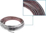 Lunsom Custom Most Chrome Plated Decoration Trim Strip Line, Car Door Fender Interior DIY Moulding Trimming Strip for Most Vehicle (12M x 6MM) - Image 5