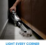 Cordless Handheld Car Vacuum Cleaner for Car Interior, Strong Suction Portable Vacuum for Pet Hair & Quick Home Cleaning, Rechargeable with LED Light & Attachments - Image 7