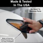 BOGAR TECH DESIGNS Full Headlight Taillight Tint Kit Compatible with BMW X4 2022-2025, Dark Smoke - Image 5