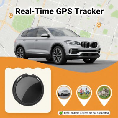 No Subscription GPS Tracker for Vehicles Work with Find My(iOS Only) Real Time Mini Tracker Tags Global Coverage Hidden Car Location Tracking Tags Device with Magnetic Case No Monthly Fee Required - Image 6