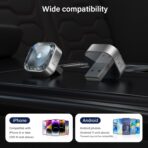 Wireless CarPlay Adapter for Apple iPhone & Android Auto Dongle Plug and Play 2-in-1 Wireless Dongle Bluetooth 5.4 Car Play Adapter Mini Sized & Fast Connection - Image 7