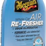 Meguiar's Whole Car Air Refresher, Odor Eliminator Spray Eliminates Strong Vehicle Odors, Summer Breeze 2 Oz Spray Bottle