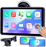 Carplay for Apple Portable Car Screen: Easy Setup 7 Inch Android Auto - Wireless Car Play Touchscreen with GPS Navigation,Bluetooth, FM,AirPlay Mirroring,Siri for Commuters and Older Cars - Image 9