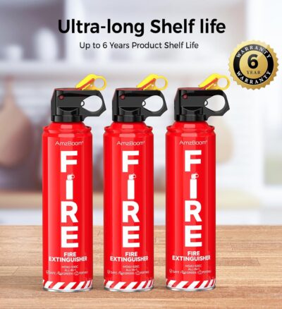 Fire Extinguisher for Home, Car, Kitchen, and Boat 3-Pack, Portable Extinguishing Aerosol Spray Compact A, B, C, K – Includes Mounting Brackets for Easy Access. - Image 5