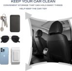 Skechers MAX Cushioning Seat Covers,Memory Foam Leather Car Seat Covers,Waterproof Car Seat Protector Front Seats,Car Seat Cushion Airbag Automotive Universal Fit for Most Cars,Vans,Trucks,SUV,Black - Image 8