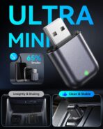 Burnt Sugar Wireless Carplay Adapter for iPhone 2026 Upgraded, Ultra-Mini USB Design for Apple Car Play Convert Wired to Wireless, Stable Low-Lag GPS Plug & Play for iOS 10+ & Cars from 2016+ (Gray) - Image 2