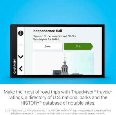 Garmin DriveSmart 66, 6-inch Car GPS Navigator with Bright, Crisp High-Resolution Maps and Garmin Voice Assist - Image 5