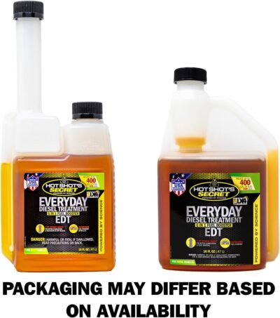 Hot Shot’s Secret Everyday Diesel Treatment EDT 16 oz Squeeze – Treats 400 Gallons – 6-in-1 Diesel Fuel Additive, Injector and Fuel System Cleaner, Boosts Cetane - Image 3