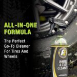 ExoForma Wheel & Tire Cleaner - Removes Built-Up Brake Dust, Dirt & Grime - Improves Dressing Performance - 2-in-1 Formula - Chosen by Pros (16 FL Oz)