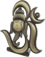 B-Fashionable Antique Om Ganesha Idol (Antique Bronze) - Image 2