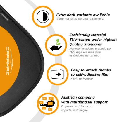 Car Window Shade for Baby with Certified UV-Protection 2 Pack - 21"x14" - Image 9