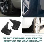 2 PCS Mud Guards for Cars, Rubber Front/Rear Tire Mud Flaps, Splash-proof Side Tire Splash Guard, Suitable for Most Cars SUVs and Trucks (Black) - Image 6