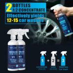 2-Pack Waterless Wash Spray and 6 Towels Kit for Cleaning, High Gloss and Protection- No Rinse Wash for Cars, Trucks, RVs Detailing - Ultra-Concentrated Safe Slick Lubricating Formula - Image 6