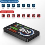 Heads Up Display for Cars, Digital Speedometer for Car A8 with OBD Function, 5.5 Inch Large Screen, HUD Speedometer for Car for All Vehicles (OBD2 Speedometer A8) - Image 3
