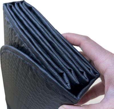 Car Windshield Sunshade, Sun Protector,Foldable Front Window Shade-Thicken 5-Layer Bubble for Auto Windshield UV Protection and Heat Reflector 58"x 27.5" (Black) - Image 7