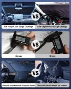 Foldable Windshield Sun Shade Umbrella Reflective Car Window Cover with Bendable Handle, Heat Blocker for SUV, Truck, Sedan Ideal Gifts for Men & Women - Image 4