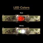 Princeton Tec Remix LED Headlamp (450 Lumens, Multicam w/Red LEDs) (RMX300-RD-MC) - Image 5